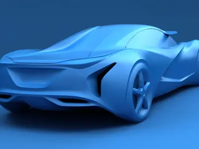 Killer GT 2v1 - Basic 3D model