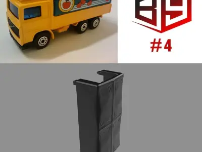 Matchbox Lesney Replacement Parts Set 3D print model