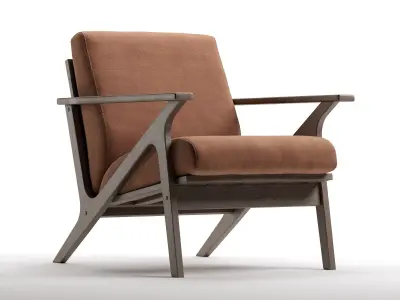 ARMCHAIR Omax Decor Zola Mid 3D model