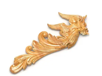 Angel 3d model for cnc 3dprint 3D model