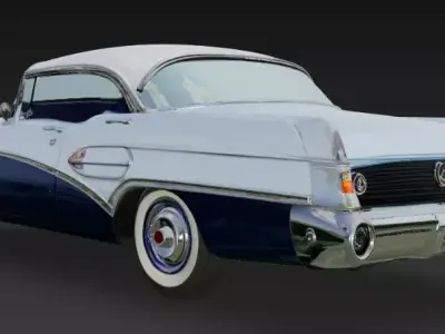Buick Special 2 Door Sedan 1957 3D print model