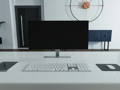 Office Interior design 3D model get