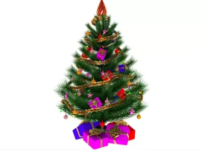 Christmas Tree collection 3D model