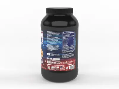 Protein Powders 3D model