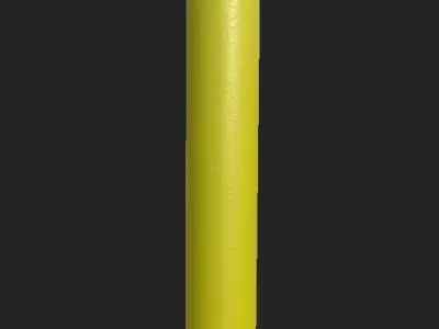 Safety Bollard Free 3D model