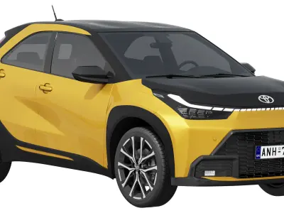 Toyota Aygo X GR sport 2026 3D model