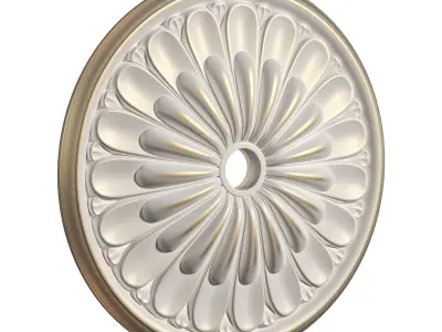 Melon Reed Medallion 32 By Macys 3D model