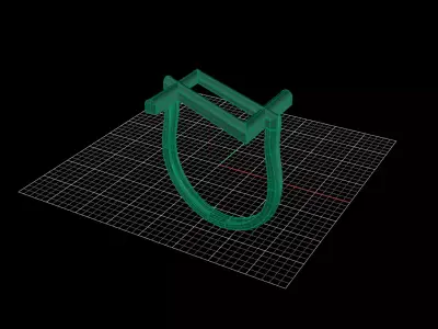 Minimal Abstract Ring 69 3D print model