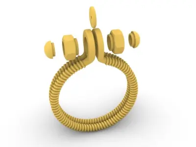 Bolt ring  3D print model