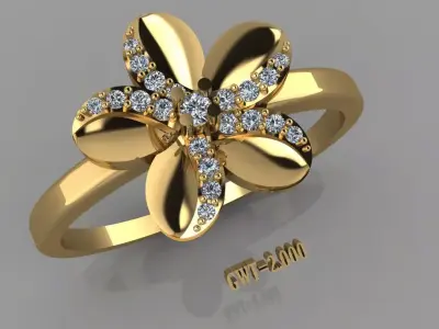 FASION RING 3D model 5