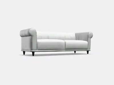 VISKAFORS 3-seat sofa Low-poly 3D model