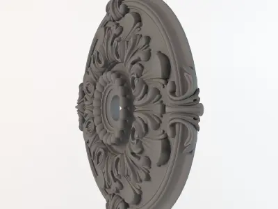 ceiling plate 3D print model