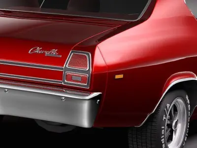 Chevrolet Chevelle SS CG 1969 3D model