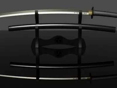 Ronin Katana With Stand 3D print model