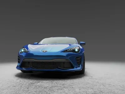 TOYOTA 86 3D model by alkistduem