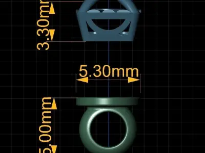 Earrings - 14 - 3D print model