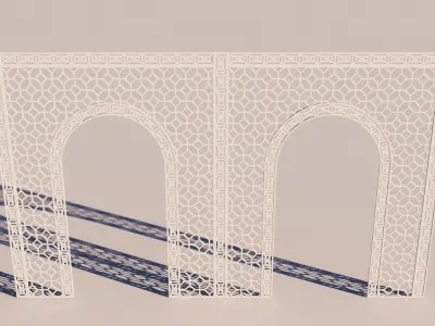 Lattice Arch 3D model