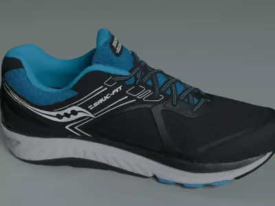 Sauc-fit shoe 48 3D model