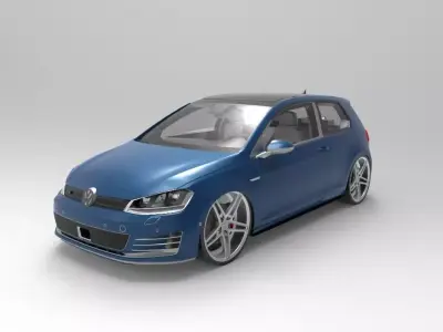 Volkswagen Golf VII 3D model