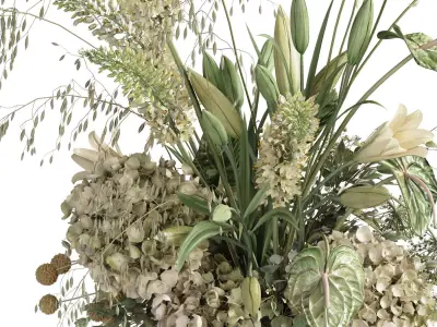 Flower In Vase 104 3D model