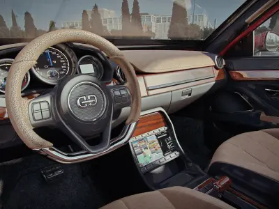 Dosch 3D - Car Details - SUV  3D model