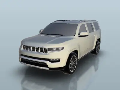 Jeep Grand Wagoneer 2022 3D print model