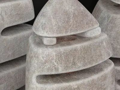 Light stone n5 3D model