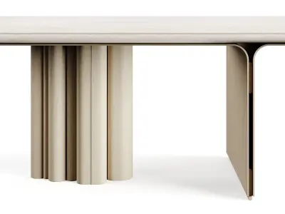 LuxLucia Casa OASIS V220DT2 Dining Table 3D model