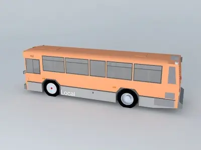 2001 gillig phantom Free 3D model