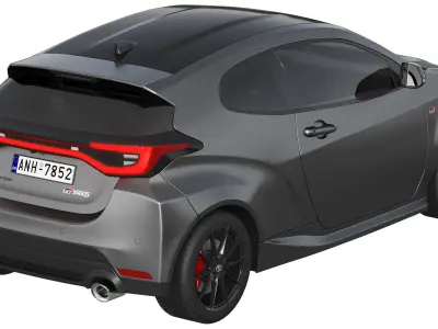 Toyota GR Yaris 2024 3D model