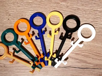 Key Hanger Key 3D print model