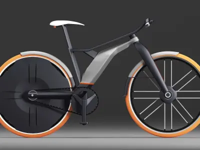 Modular Bike concept model 3D model