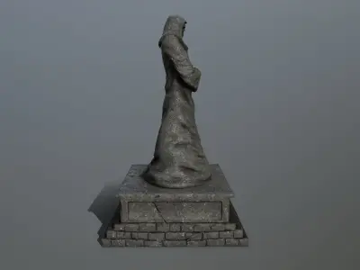 statue 2 Low-poly 3D model