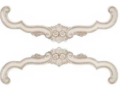 Classic carved 152 3D model