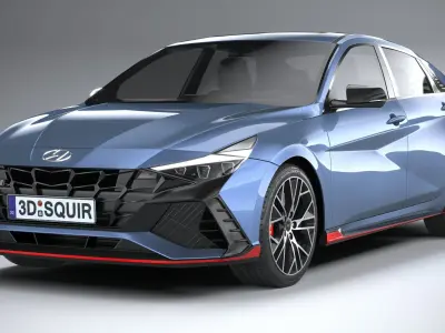 Hyundai Elantra N 2022 3D model