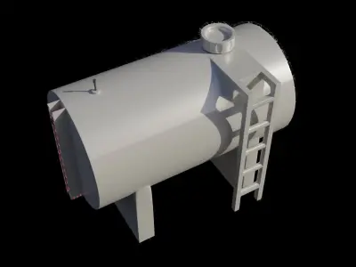 Fuel Tank Outdoor 3D model