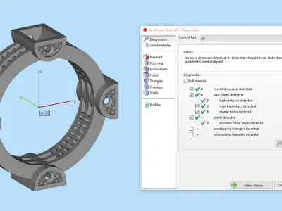 Jewelry Ring Gold 3D print model