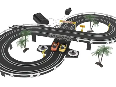 Turbo Racing 3D model