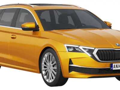 Skoda Octavia Combi 2025 3D model
