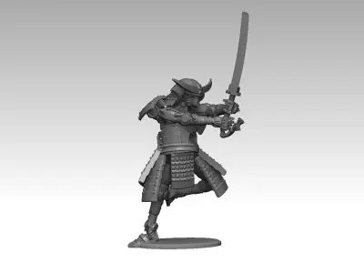 Robo Samurai Mk 6 Free 3D print model
