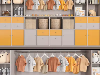 wardrobe 129 3D model