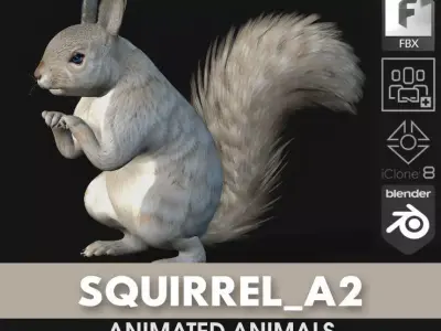 Squirrel-A2 3D model
