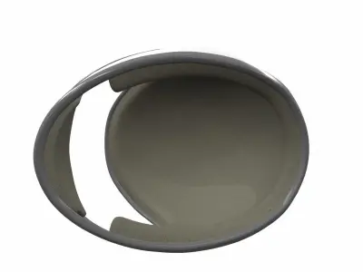 Motorcycle helmet f4 Free 3D model