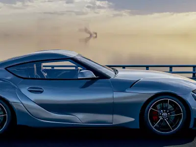 Supra MKV rigged model - GAME-READY Low-poly 3D model