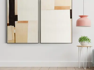 Photo Frame 80 Low-poly 3D model