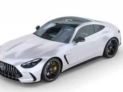 Mercedes amg GT 63 coupe 2024 3D model