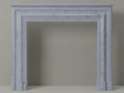 Architectural Fireplace mantel 3D model