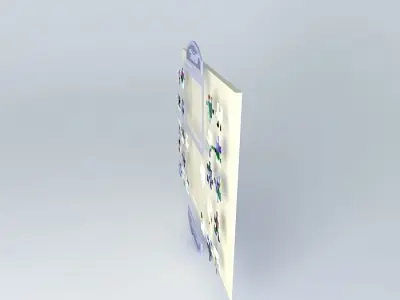 Jigsaw Swivell Poddley Tales 24 Large Lockable Pieces Free 3D model