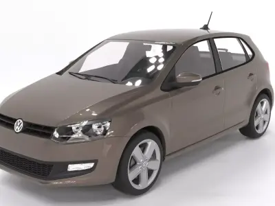 POLO TDI Hatchback Car 3D model