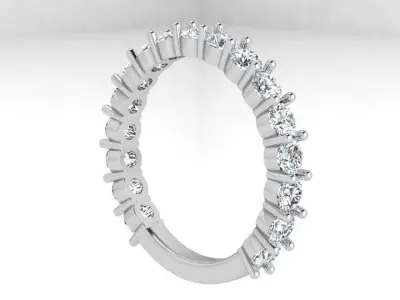 Diamond Band Ring 4321 3D print model